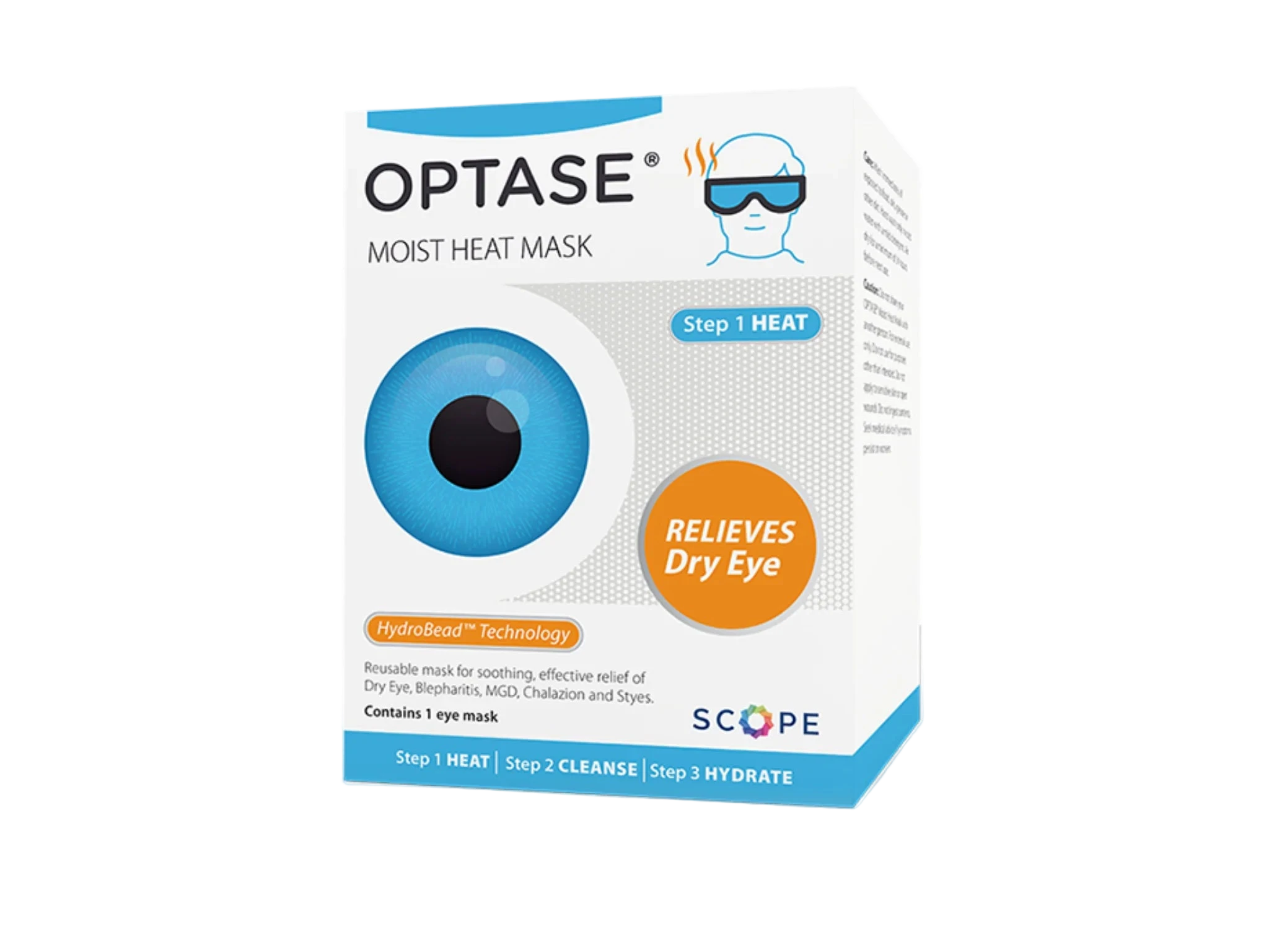 OPTASE Moist Heat Mask